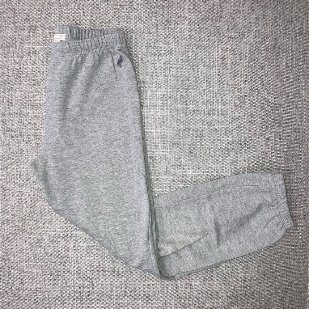 TBBC size 12 gray jogger sweatpants GUC for faded knees